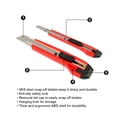 thumbnail image 2 of Swiss Tech 18mm And 9mm Snap Off Utility Knife Set,SK5 Steel Blade, 2 of 6