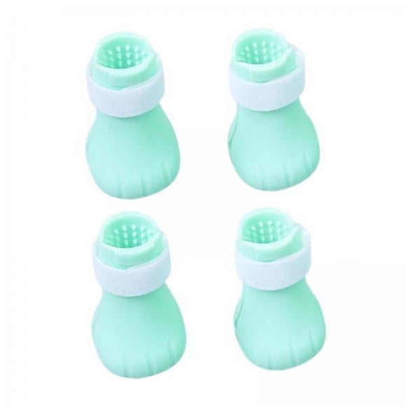 Fundas para patas de gato,Zapatos de silicona para pies de gato,Fundas para patas de gato antiarañazos,ajustables y transpirables,Botas protectoras de silicona para patas de gato,cubiertas