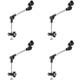 thumbnail image 1 of 4uds. Paraguas Soportes de cochecito de acero inoxidable Soporte giratorio para bicicleta (B), 1 of 2