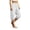 #08 White 【Mix, Match & Rotate: Stock Up on Daily Colors】, variant on Women's Solid Color High Waist Pleated Elastic Waist Pants with Pockets, Casual Wide Leg Dressy Trousers for Office Work Beach, Stretchy Long Pants | UKHCCC,Army Green L