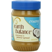 Earth Balance Creamy Coconut and Peanut Spread, 16 Ounce -- 12 per case.