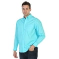 thumbnail image 3 of Gioberti Mens 100% Cotton Long Sleeve Casual Twill Oxford Shirt, 3 of 5