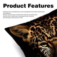 thumbnail image 2 of Leopard Covers Pillows Set of 2 with Unique Patterns, Throw Pillow Inserts for Bed or Couch, Available in 16x16, 18x18, 20x20 Inches for Any Occasion, 2 of 6
