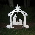 thumbnail image 5 of Large Outdoor Nativity Scene Lawn Sign 75X70X40Cm Hollow Board For Yard Display, 5 of 5
