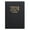 Black, variant on Deyuer A7 2024 English Planner Faux Leather Hardcover 180 Pages Ink-Proof Paper Mini Journal Dairy Pocket Notebook Student Supplies