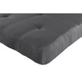 Mainstays 6 Inch Futon Mattress with Tufted Cover and Recycled