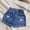 E Blue, variant on ITSAME Toddler Girls Denim Shorts(1-8T), Lightweight Elastic Waist with Pockets Summer Fashion Casual Jean Shorts Blue