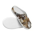 thumbnail image 3 of Lsque Cut Cats Pattern Womens Comfort Cotton on Scuff With Memory Foam and Anti-skid Sole Slipper-46/47, 3 of 7