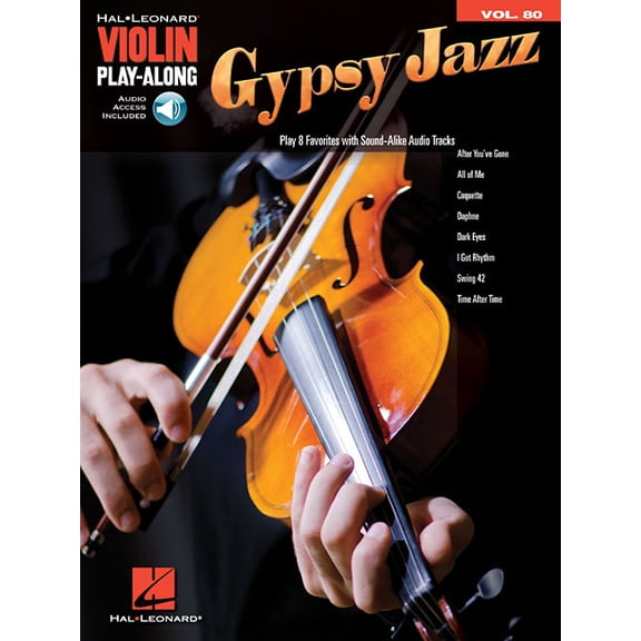 Gypsy Jazz: Violin Play-Along Volume 80, (Paperback)