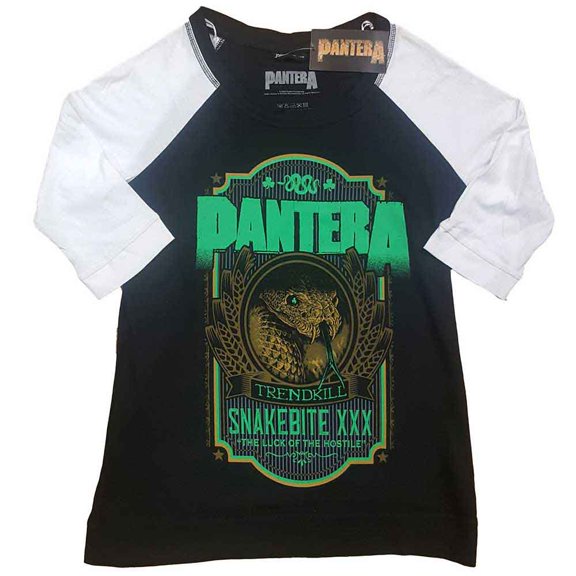 Pantera Snakebite XXX Label Junior Top Large White