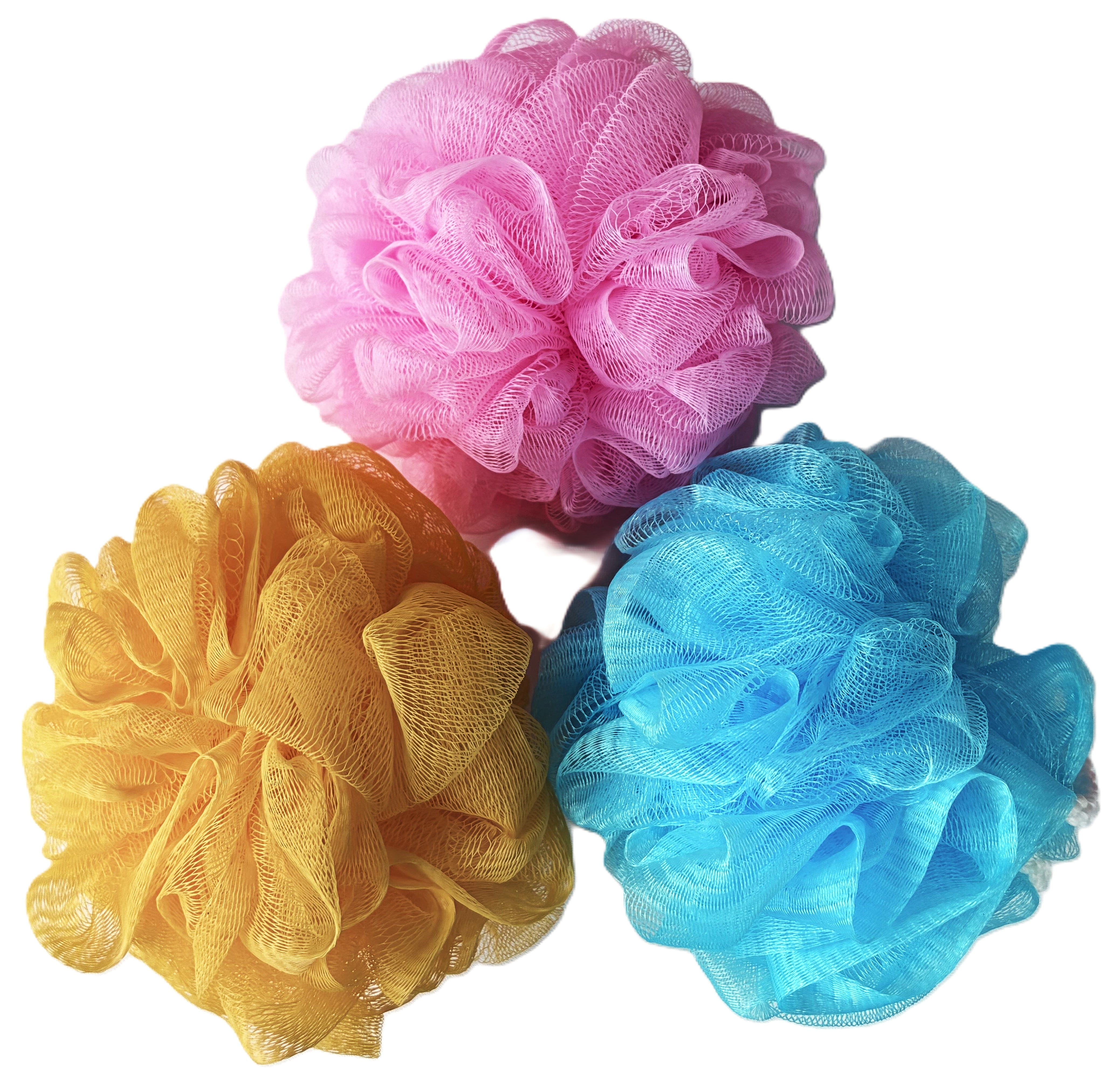 Bath Body Sponge, Soft Mesh Material for Gentle Exfoliation, Color May Vary