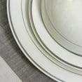 thumbnail image 2 of Gibson Palladine 16 Piece Dinnerware Double Platinum Banded Set, 2 of 5