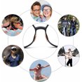 thumbnail image 4 of Topboutique Nose Pads Soft Foam Eyeglass Nose Pads Adhesive Sunglasses Nose Pads Anti-Slip Nose Pads Cushion Stick On for Glasses Eyeglasses Sunglasses 20 Pairs, 1.5 mm, Black,Water Drop Shape, 4 of 5