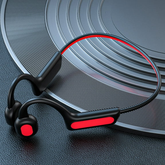 Hwkond Wireless Headphones Bluetooth Headphones Stereo Wireless Earphones Built-in Noise-canceling Mic Open-Ear Sport Headsets For Running Cycling Yoga Hiking Up to 25% Off