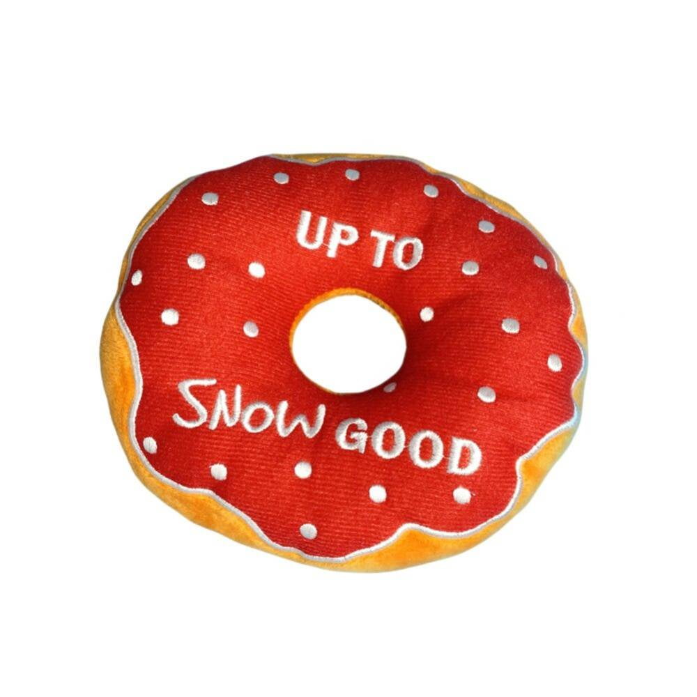 Christmas Cotton Donut Pet Chew Play Toys Lovely Large Dog Puppy
