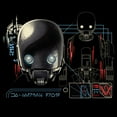 thumbnail image 2 of Juniors Star Wars: Andor KX Droid T Shirt, 2 of 4