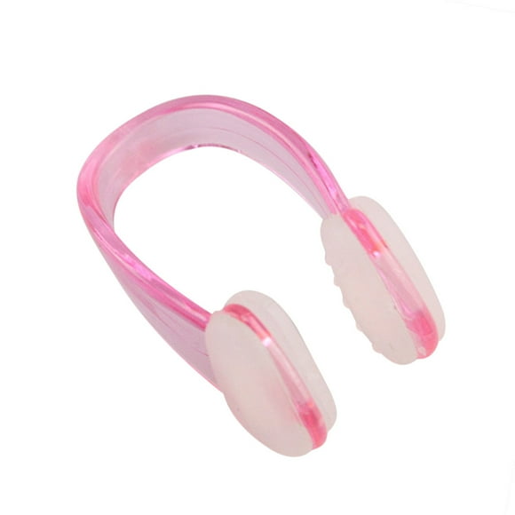 Peggybuy Unisex Swimming Nose Clip Nose Plug Soft Swim Nose Clip Nose Protector (Pink)