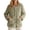 Light Green, variant on Women's Floral Textured Bed Jacket Long Sleeve Button Front Lounge wear Coat With Pockets (White M)