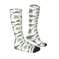 thumbnail image 3 of Daiia Sports Socks Cute Turtle Printed Novelty Crew Socks for Men Women Knee High Socks Cotton Socks Soft & Breathable Support Unisex Socks, 3 of 9