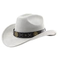 thumbnail image 1 of Western Style Cowboy Hat Curved Brim Ideal For Outdoor Adventure Travel Riding And Everyday Use, 1 of 3