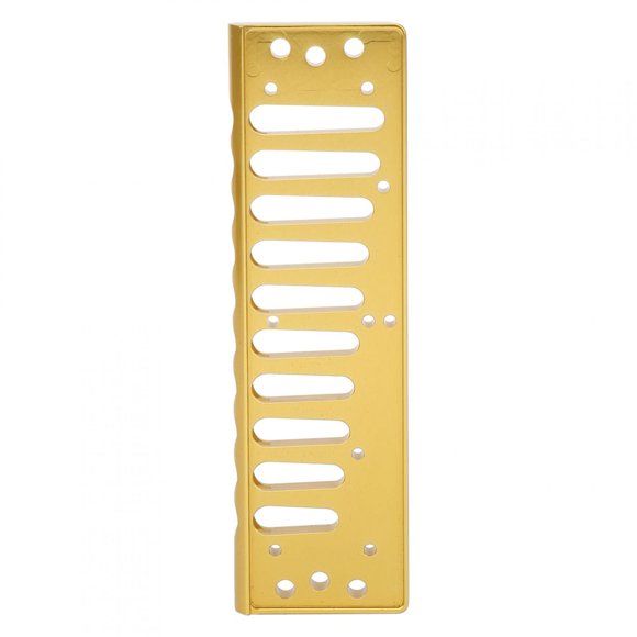 Peine de Armónica de 10 Agujeros, Pieza de Armónica Hoh SP20, Peine de Arpa de Aleación de Aluminio, Accesorio de Armónica
