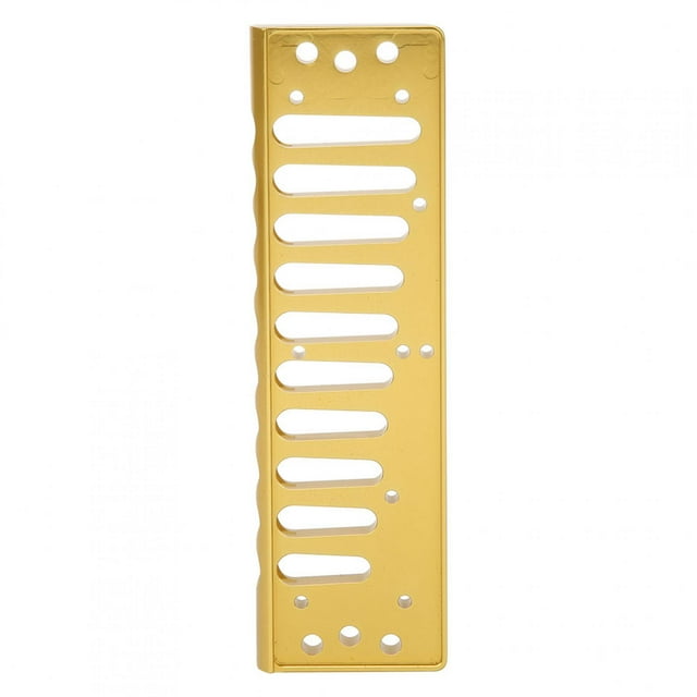 Peine de Armónica de 10 Agujeros, Pieza de Armónica Hoh SP20, Peine de Arpa de Aleación de Aluminio, Accesorio de Armónica