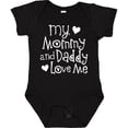 thumbnail image 3 of Inktastic Mommy and Daddy Love Me Valentine Boys or Girls Baby Bodysuit, 3 of 5