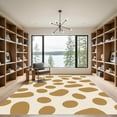 thumbnail image 2 of ODIKA 8'x10' Machine Washable Non-Slip Area Rug, Classic Farmhouse Abstract Animal Inspired Spotted Design High Traffic Rug, Brown, 912265, 2 of 7