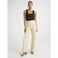 thumbnail image 3 of Scoop Women's and Women’s Plus Crepe High Rise Bootcut Suit Pants, Sizes 0-28, 3 of 5