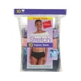 thumbnail image 5 of Hanes Brief Womens 10-Pack Panties Underwear Breathable Cotton Stretch Cool 6-10, 5 of 5