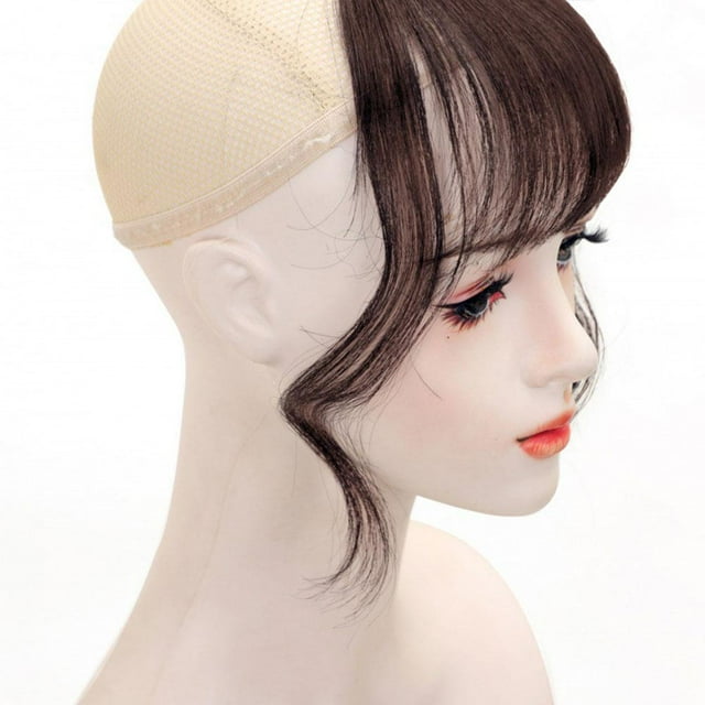 Air Bangs Thin Extension Clip In Fringe Front Hairpiece Hair Accessories Ho