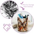 thumbnail image 4 of Butterfly Pen Holder Stand Cup Pencil Holder Organizer Makeup Brush Holders for Home Office Desk, 4 of 6