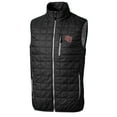 thumbnail image 2 of Men's Cutter & Buck Black Oklahoma Sooners Big & Tall College Vault Rainier Full-Zip Vest, 2 of 3