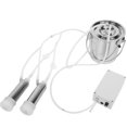 thumbnail image 1 of Milking Tools, 3L Stainless Steel Portable Gentle Suction Milking Machine, For Milking Machine Farm Tools Cow Cattles US Plug, 1 of 8