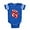 Royal Blue, variant on CafePress - Boxing_Gloves - Cute Infant Baby Football Bodysuit