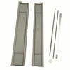 ODL Brisa Tall Double Door Single Pack Retractable Screen for 96" In-Swing or Out-Swing Doors, Sandstone