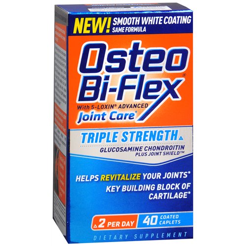 Osteo BiFlex Glucosamine Chondroitin Triple Strength Caplets, By