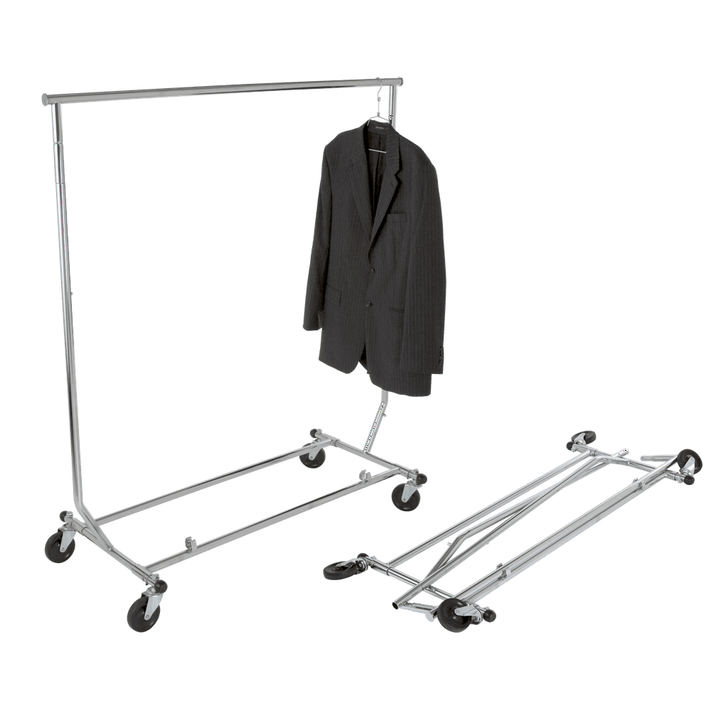 collapsible wardrobe rack