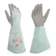 thumbnail image 1 of Guantes de jardinería para mujer, guantes de cuero sintético para arbustos con protección total contra espinas, guantes de trabajo largos con resistencia a perforaciones, talla S, 1 of 4
