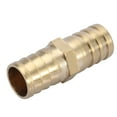 thumbnail image 4 of Conector de tubería recto, conector de púas recto de latón de 2 vías Conector de púas recto de latón Eficiencia óptima, 4 of 6