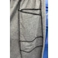 thumbnail image 3 of Barrel Sweatpants for Women High Waisted Wide Leg Lounge Pants Elastic Waist Drawstring Trousers, Contrast Patchwork Palazzo Pant, Casual Baggy Pants with Pockets, For Daily Wear, 3 of 8
