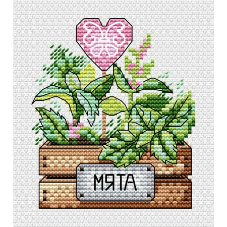 UPC: 4627167306231 | Mint SM-637 Counted Cross Stitch Kit