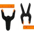 thumbnail image 3 of Apuakthei 10 paquetes de abrazaderas de resorte pequeñas de plástico profesionales de 3 pulgadas resistentes para manualidades o clips de plástico y clips de fondo Abrazaderas para soporte de fondo,, 3 of 7