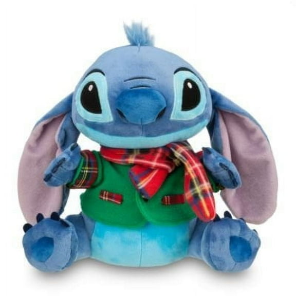 5Star-TD Disney Store 2012 Holiday 12' Medium Plush Christmas Stitch Doll Toy Stuffed Animal NEW