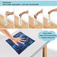 thumbnail image 4 of 6PCS Dish Towels and Dish Cloths Reuseable Dishcloths Sets for Washing Dishes, Cooking, Baking Size 11" x 11" Blue Rose Pattern, 4 of 9