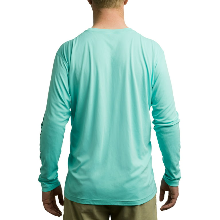 Men's Whitewater Tech Long Sleeve T-Shirt Small Lagoon