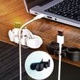 thumbnail image 3 of Organizador de cables para electrodomésticos de cocina Organizador de cables Stick on Holder for Appliances Stick on Mixer Coffee Maker Pressure Cooker Home Gadge Multiscenario Use Mobile Phone Fan TV, 3 of 3