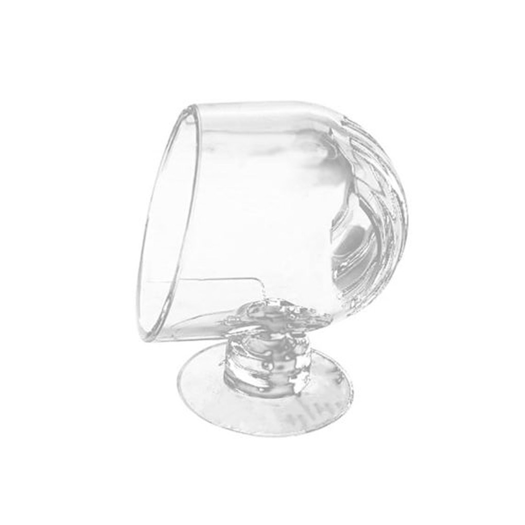 Worallymy Aquarium Cone Red Worm Feeder Acrylic Suction Cups Fish