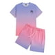 thumbnail image 3 of WILLBEST Conjunto de Dos Piezas de Camiseta y Pantalones Cortos de Manga Corta para Hombre, con Camisa y Pantalón Corto., 3 of 6