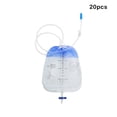 thumbnail image 3 of 5000ml Urinary Bag with Clear Scale Reusable Tract Pocket Water Bottle Lightweight Drainage Bag Anti Reflux Valve Device Pack 20 Pieces, 3 of 7